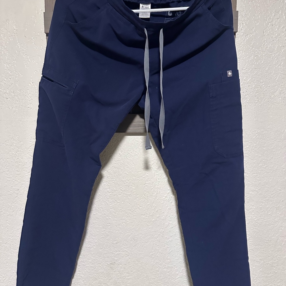 FIGS navy blue pants